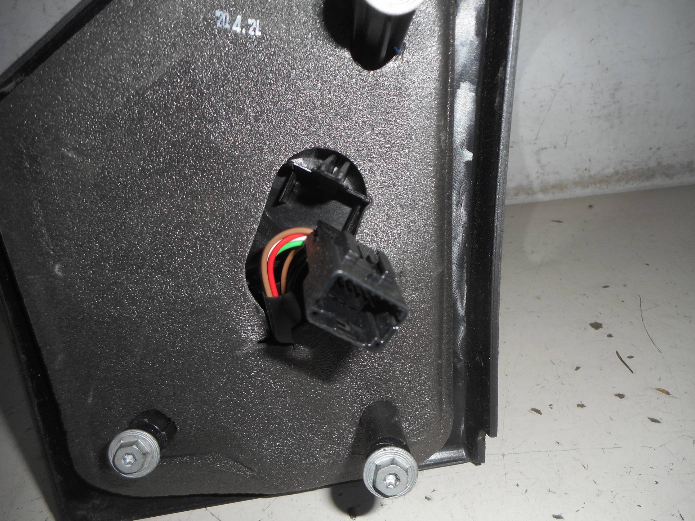 Retrovisore est. regolaz. elettr. dx.